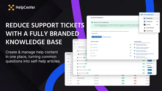 SB: Helpdesk, Live Chat &amp; FAQs screenshot