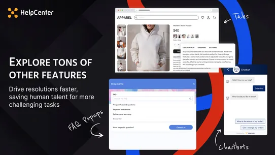 SB: Helpdesk, Live Chat &amp; FAQs screenshot