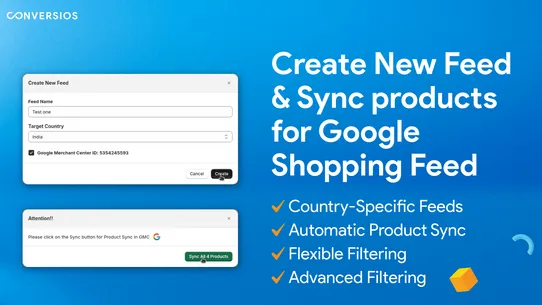 Google Shopping Feed ‑ GMC screenshot