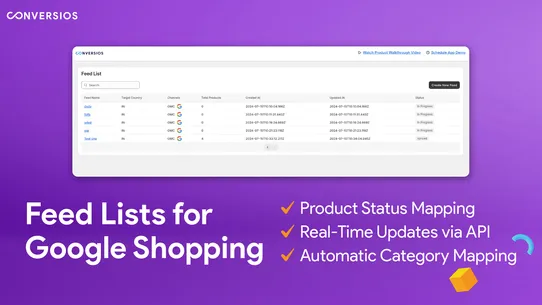 Google Shopping Feed ‑ GMC screenshot