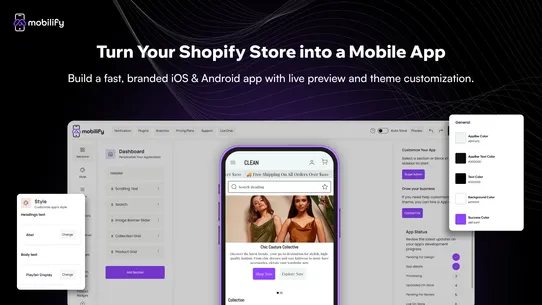 MOBILIFY‑ Mobile App Builder screenshot