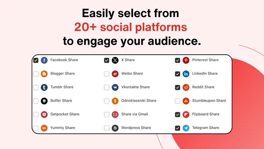 Zotabox Social Sharing Buttons screenshot