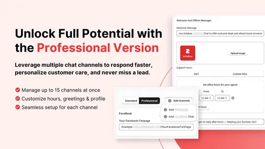 ZB: Facebook &amp; Messenger Chat screenshot