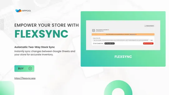 FlexSync: Stock Sync for Sheet screenshot