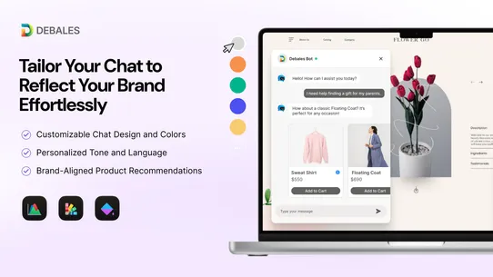 Debales: AI Chatbot for Sales screenshot