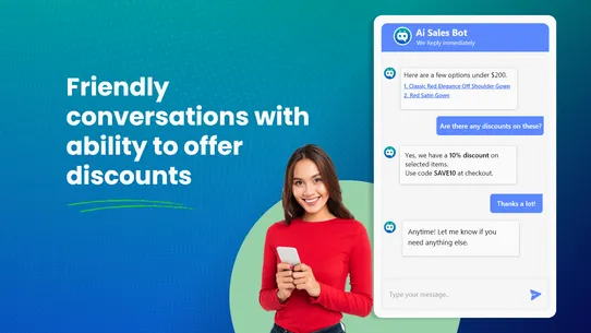 CSS Ai Sales Chatbot screenshot