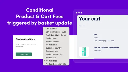 FlexiFees ‑ Conditional Fees screenshot