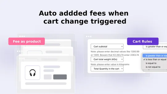 FlexiFees ‑ Conditional Fees screenshot