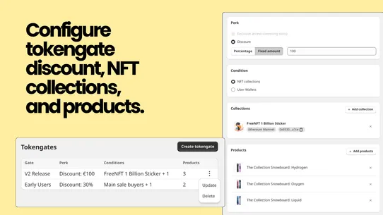 NFT Gate: Tokengated Discounts screenshot