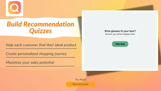 Recommenda Quiz Builder screenshot