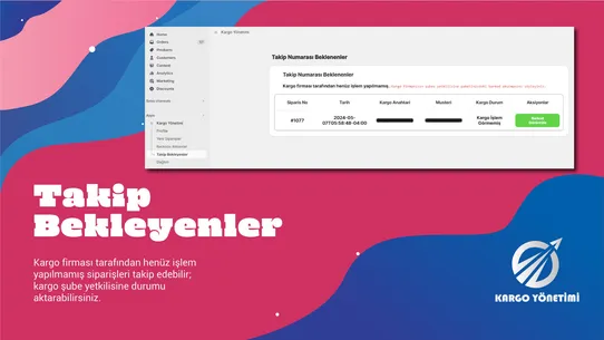 Kargo Yönetimi screenshot