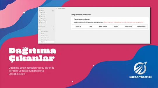 Kargo Yönetimi screenshot