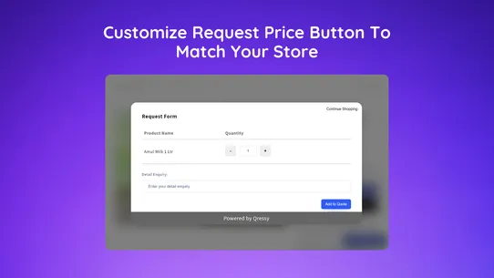 Q:Request A Quote &amp; Hide Price screenshot