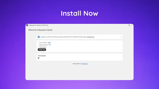 Q:Request A Quote &amp; Hide Price screenshot