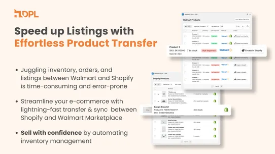 DPL Walmart Integration screenshot