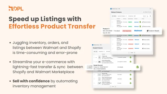 DPL Walmart Integration screenshot