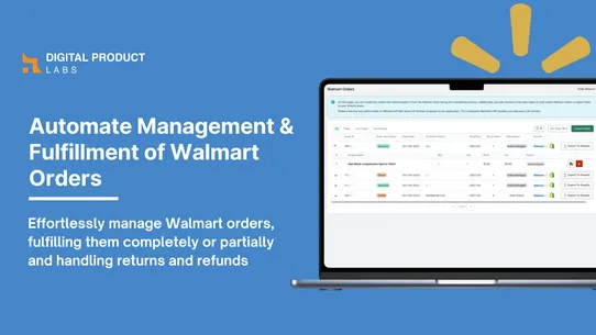 Walmart Integration ‑ DPL screenshot