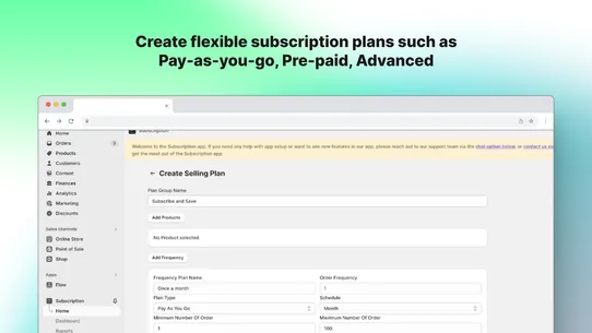 Trust Subscriptions screenshot