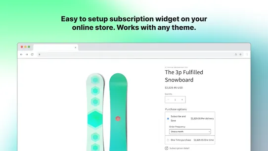 Trust Subscriptions screenshot