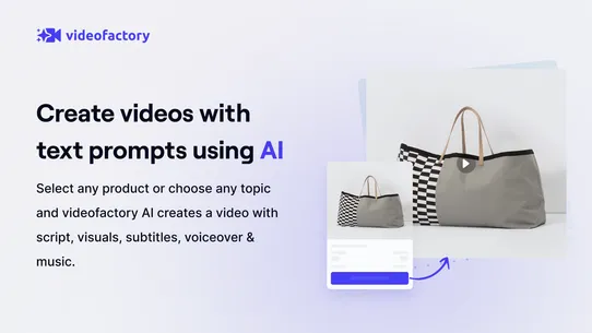 VideoFactory ‑ AI Tiktok Ads screenshot