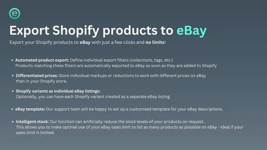 eBay Sync LionzApps screenshot