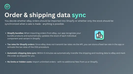 eBay Sync LionzApps screenshot