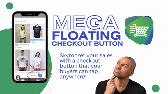 Mega Floating Checkout Button screenshot