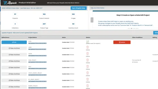 Free Bulk Product Editor Grid screenshot