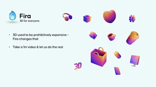 Fira: Easy 3D &amp; AR Products screenshot