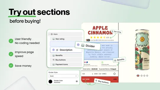 Qodes | Sections &amp; Blocks screenshot