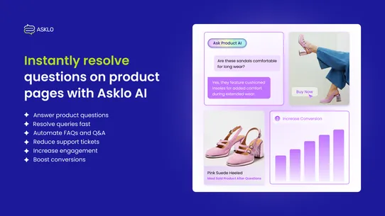 Asklo AI: Product FAQs and Q&amp;A screenshot