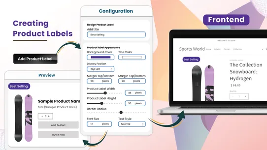 STAR Product Labels screenshot