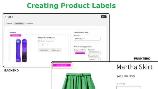 STAR Product Labels &amp; Badges screenshot