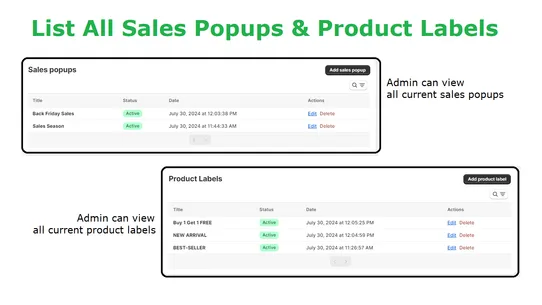 STAR Product Labels &amp; Badges screenshot