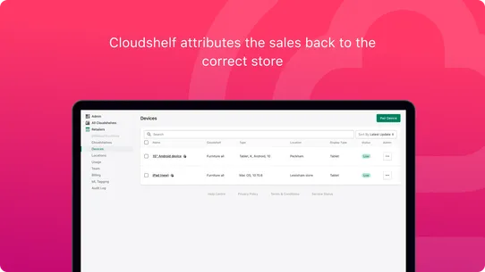 Cloudshelf screenshot