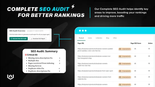 Webiators AI: SEO Optimizer screenshot