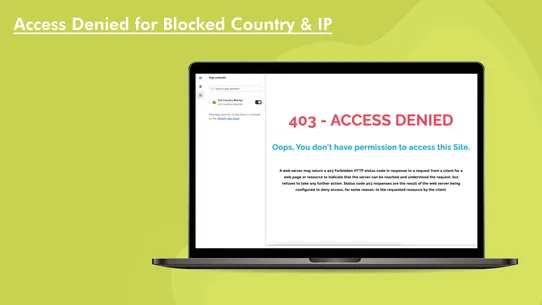 Zrix Country Blocker screenshot