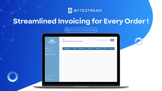 ByteStream Invoicing App screenshot