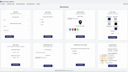 Supreme Store Locator screenshot