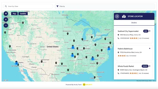 Supreme Store Locator screenshot
