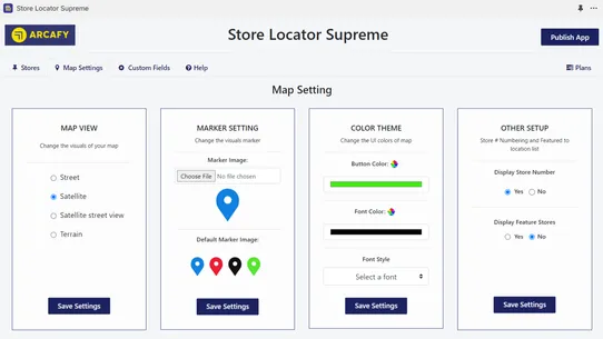 Supreme Store Locator screenshot