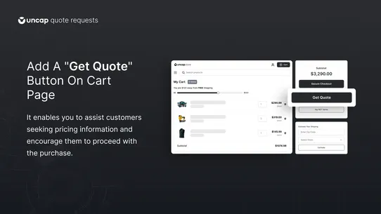 Uncap Quote Requests screenshot
