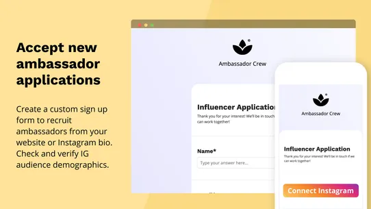 Acorn: Reward Your Influencers screenshot