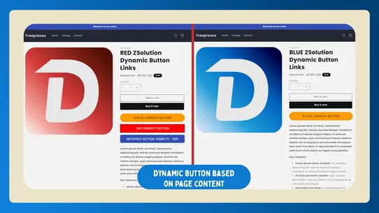 ZSolution Dynamic Button Links screenshot