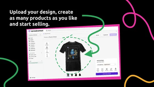 Spreadconnect: Print on Demand screenshot