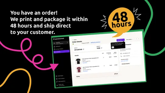 Spreadconnect: Print on Demand screenshot