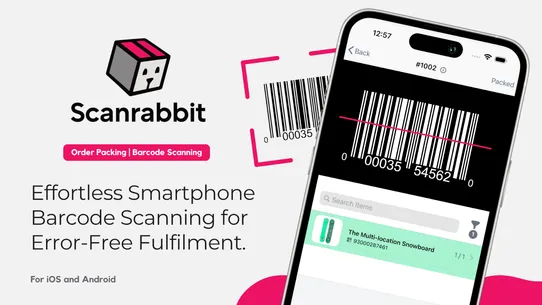 Scanrabbit | Order Packing screenshot