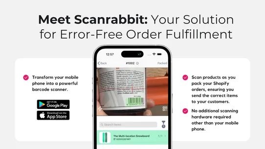 Scanrabbit | Order Packing screenshot