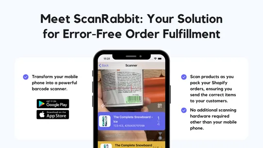 ScanRabbit | Barcode Scanning screenshot