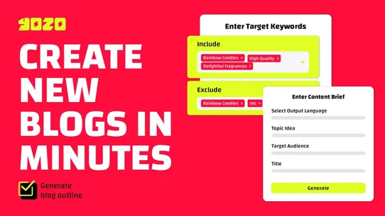 Yozo AI SEO Blogs screenshot